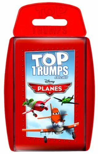 Produktbild: Winning Moves 61724 Top Trumps-Disney Planes, Kartenspiel