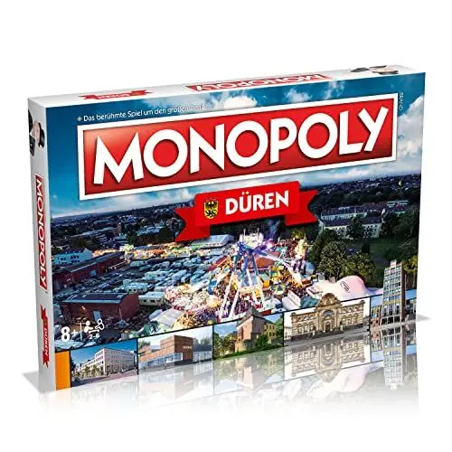 Produktbild: Winning Moves - Monopoly - Düren - Gesellschaftsspiele - Alter 8+ - Deutsch