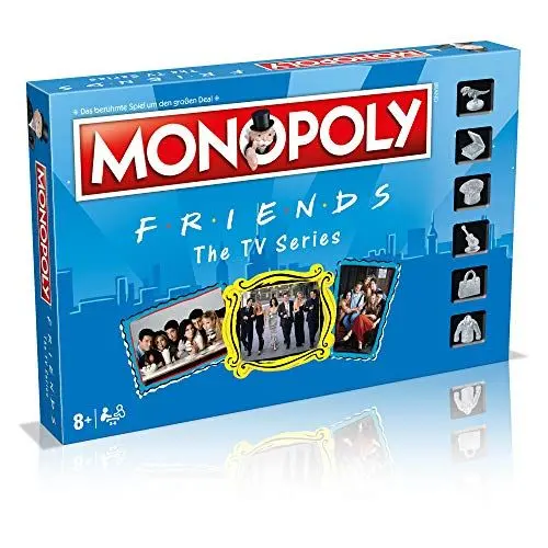 Produktbild: Winning Moves - Monopoly - Friends - Friends Merchandise - 2 bis 6 Spieler, Alter 8+ - Deutsch