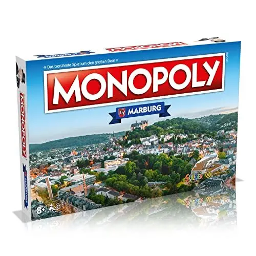 Produktbild: Winning Moves - Monopoly - Marburg - Gesellschaftsspiele - Alter 8+ - Deutsch