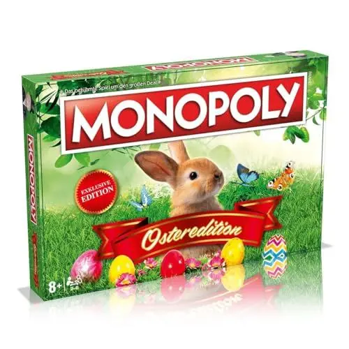 Produktbild: Winning Moves - Monopoly - Ostern - Brettspiel für Oster Wichtel - Alter 8+ - Deutsch