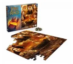 Produktbild: Winning Moves - Puzzle (1000 Teile) - Der Herr der Ringe - Herr der Ringe Fanartikel - Alter 10+