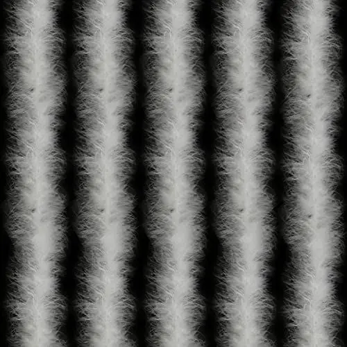 Produktbild: WINOK Federboa Weiß for Weihnachtsbaum, 5 Stück 10 Gram 200 cm Flauschig Girlande Federn Boa-Ripsband for Halloween Partydekoration Basteln Kostümzubehör Handwerk Hochzeit Heimdekoration Schal Feder
