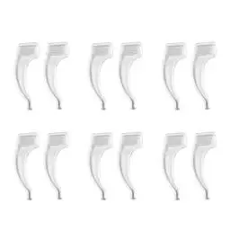 Produktbild: WINOMO 20 Paar weiche Silikon-Brillen-Anti-Rutsch-Ohr-Pads (Transparent)
