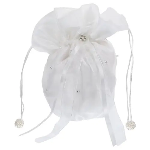 Produktbild: WINOMO Braut Hochzeit Handtasche Brautbeutel Tasche Dolly Tasche Handtasche Braut Handtasche Clutchtasche Abendtasche - 1 Stück