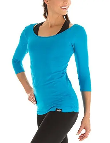 Produktbild: WINSHAPE Damen Ws4 3/4-arm Shirt, Türkis, L EU