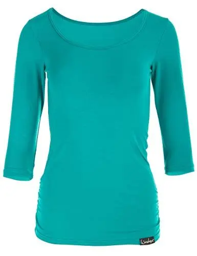 Produktbild: Winshape Damen Ws4 3/4-arm Shirt, Ocean/Grün, XL EU