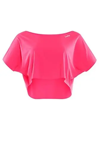 Produktbild: WINSHAPE Damen Functional Light Cropped Dance-top Dt104 T-Shirt, Neon-pink, M EU