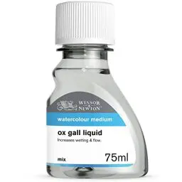 Produktbild: Winsor & Newton 2621766 Ochsengalle zum Entfetten von Untergründen vor dem Bemalen mit Gouache- oder Aquarellfarben - 75ml Flasche