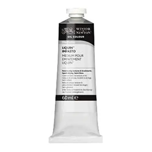 Produktbild: Winsor & Newton 3019753 Ölmalmittel, Liquin Impasto 60 ml Tube, schnelltrocknendes Impastomedium mit fester Konsistenz und geringem Pinselabdruck