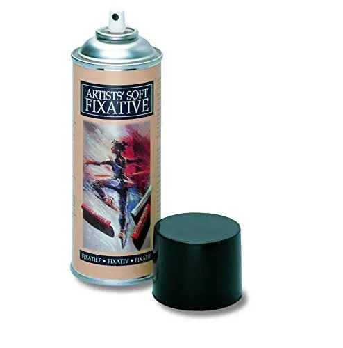 Produktbild: Winsor & Newton ASFIX Artist Soft-Fixativ, Sprühdose, Fixativ das Kohle-, Buntstift- und Pastellzeichnungen schützt, 400 ml