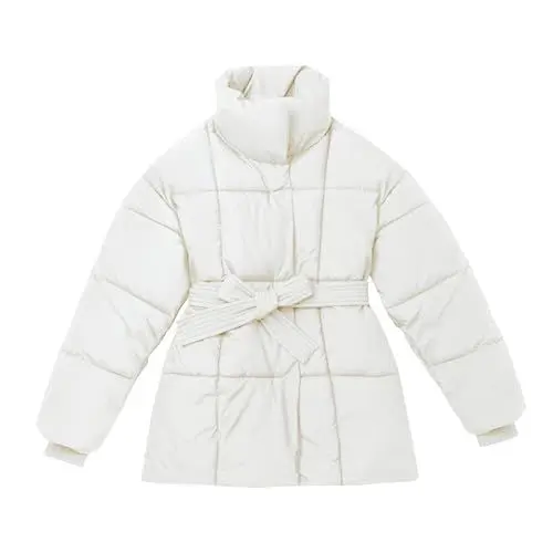 Produktbild: Winter Coat Woman Mantel mit Fell Damen Damen Mantel Rosa Mantel mit Fellkragen Damen Women Mantel Winter Kurzmantel Damen Schwarz Sportlicher Mantel Damen Mantel mit Fell