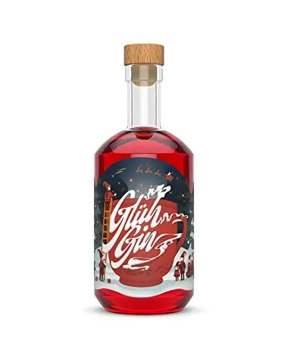 Produktbild: Winter Wonderland Glüh Gin mit Gewürzen, Früchten & Gin I 16% vol. (1 x 0.5l) I Vegan…