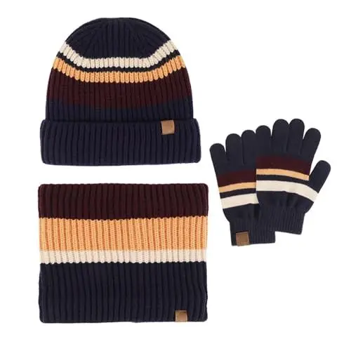 Produktbild: Winterhandschuhe Frauen Dicke Wärme mit Fleece Gefütterte Loop Outdoor Sport mit Geschenkbox Touchscreen Handschuhe