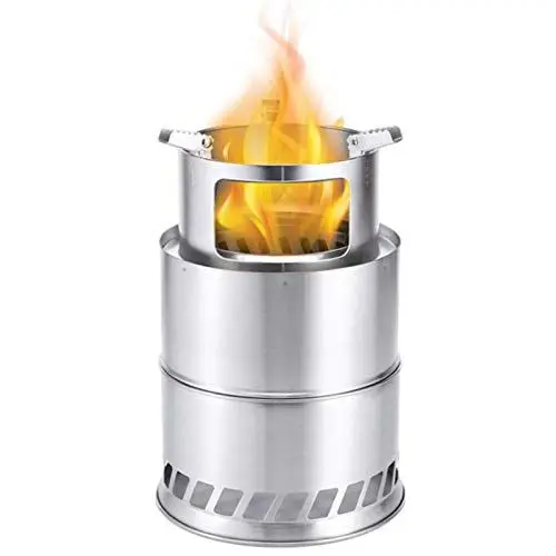 Produktbild: Winterheizofen BBQ Feuerkorb Feuertonne Für Den Garten Terrassenofen Für Innen-, Rucksack-, Camping-, Outdoor-Überleben