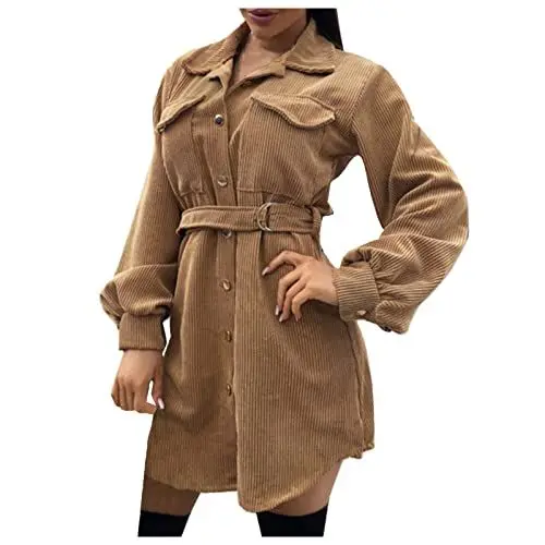 Produktbild: Winterjacke Damen Black of Friday Damen Übergangsmantel Parka Damen Winter Lang Dufflecoat Damen Winter Winterjacke Grau Damen Mantel, Fell- Kapuze Longweste Damen Mit Kapuze Damenbekleidung Sale