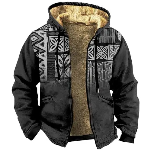 Produktbild: Winterjacke Herren Fliegerjacke Herren Watthosen Herren Wasserdicht mit Stiefel Schi Pilotenjacke Herren Outdoor Jacke Parka Herren Herbstjacke Herren Jacken Schi Parka Herren Schwarz 6Xl