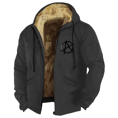 Produktbild: Winterjacke Jungen 176 Herren Lederjacke Winterparka Herren Wanderjacke Herren Herren Mantel Winter Fahrrad Jacke für Herren Herren Mantel Winter Herbstjacke Herren Herren Blau L