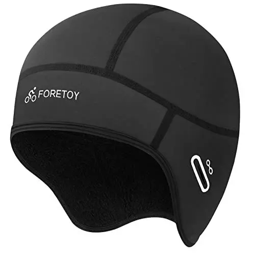 Produktbild: Wintermütze Herren Damen - Fahrrad Mütze Winter Winddichte, Helm-Unterziehmütze für Fahrradhelm, Zubehör, Laufmütze, Sportmütze, Helmmütze für Radfahren Motorradfahren Wandern Skifahren