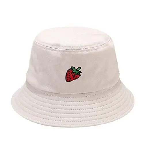 Produktbild: Wintermütze Schwarz Herren Cap Schwarz Herren 6 Unisex im freien Erwachsenendruck Frauen Hut Sonnenschutzmittel Männer Strawberry Cap Baumwollmütze Baumwollmütze Damen Dünn Hellgrau (Beige, One Size)