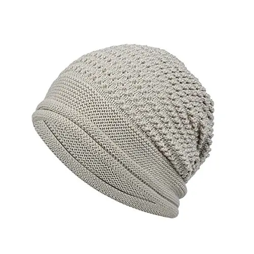 Produktbild: Wintermütze für Herren und Damen bei kaltem Wetter, Outdoor-Sportarten, Winddichte Strickmütze Kopfbedeckung (Beige, One Size)