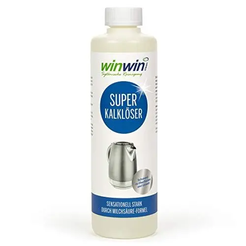 Produktbild: winwinCLEAN - Super Kalklöser 500ml I Höchste Kalklösekraft dank Milchsäure - Formel I € 33,80/L