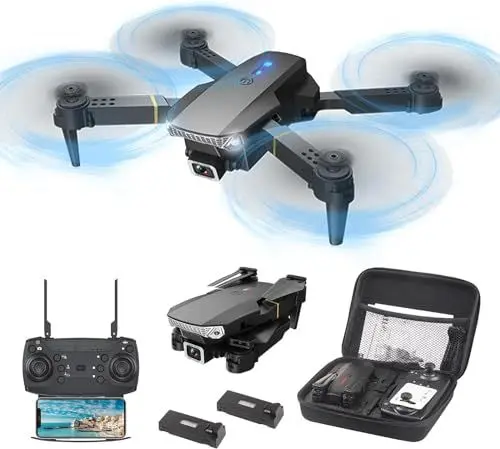 Produktbild: Wipkviey T27 Drohne, RC Quadcopter mit Kamera Faltbare FPV Drone mit 2 Batterien, Gravity Control, One Key Start/Landing
