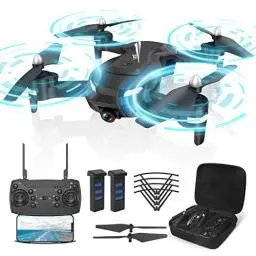 Produktbild: Wipkviey T26 Drohne mit Kamera 1080P, RC Faltbare FPV Quadcopter mit 2 Batterien, 26-30 Min. Flug, 3D Flip, Schwerkraftsensor, Headless Mode, Ein-Tasten-Start/Landung