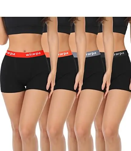 Produktbild: wirarpa Damen Panties Boxershorts Radlerhose Damen Kurze Baumwolle Hosen unter Kleid 3