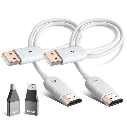 Produktbild: Wireless HDMI Transmitter and Receiver,HDMI Wireless Funkübertragung für Streaming Video Audio File von, Laptop, PC zu HDTV, Projektor, 1080P HD Sat Receiver