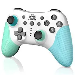 Produktbild: Wireless Switch Pro Controller Kompatibilität mit Switch/Switch Lite/OLED, Kabellos Gamepad mit Aufwecksfunktion, 3 Vibrationsstärke, Turbo, Bewegungssteuerung-Funktion, 600mAh Akku Controller