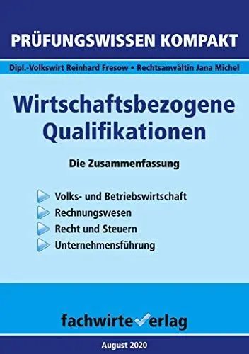 Produktbild: Wirtschaftsbezogene Qualifikationen: Die Zusammenfassung