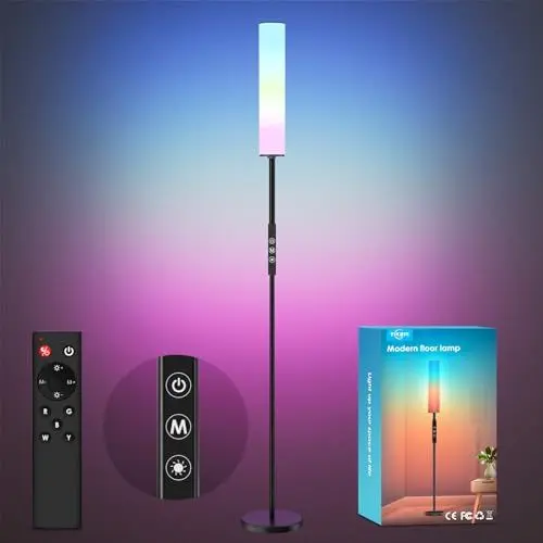 Produktbild: WISIMMALL Rgb Led Stehlampe Wohnzimmer, 65