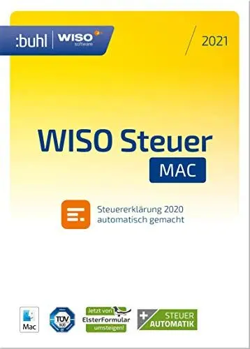 Produktbild: WISO Steuer-Mac 2021 (für Steuerjahr 2020 | Mac | Digitaler Download