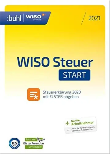 Produktbild: WISO Steuer-Start 2021 (für Steuerjahr 2020 | PC | Digitaler Download