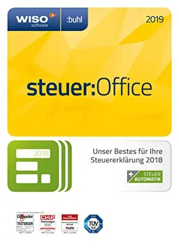 Produktbild: WISO steuer:Office 2019 (für Steuerjahr 2018 / Aktivierungscode per Email)
