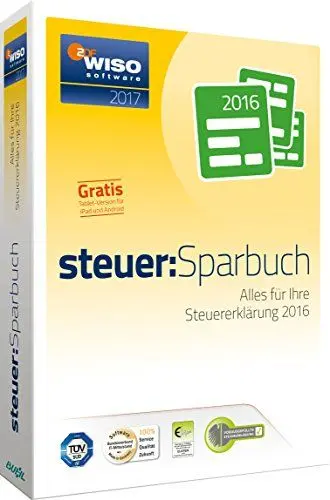 Produktbild: WISO steuer:Sparbuch 2017 (für Steuerjahr 2016)