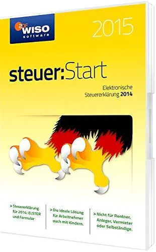 Produktbild: WISO steuer:Start 2015 (für Steuerjahr 2014)