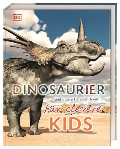 Produktbild: Wissen für clevere Kids. Dinosaurier und andere Tiere der Urzeit für clevere Kids: Lexikon mit 1500 farbigen Fotos und Illustrationen. Für Kinder ab 8 Jahren