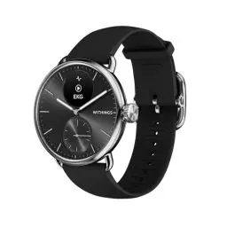Produktbild: WITHINGS ScanWatch 2 - Connected Healthwatch, Herren Damen, EKG Elektrokardiogramm, SpO2, Temperatur, Schlaftracking, Atemwegsgesundheit, Aktivitäten, Kalorien, Wasserdicht, 30Tage Akku, Android iOS