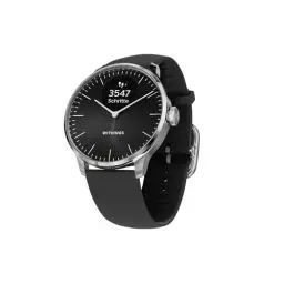 Produktbild: Withings ScanWatch Light – Hybrid Smartwatch, 24/7 Herzüberwachung, Aktivitätstracking, Zyklusverfolgung, Schlafüberwachung, Connected GPS, 30 Tage Akkulaufzeit, Android & Apple kompatibel