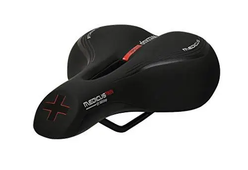 Produktbild: Wittkop Damen Medicus Twin 2.0 Cityradsattel, Schwarz, Einheitsgröße