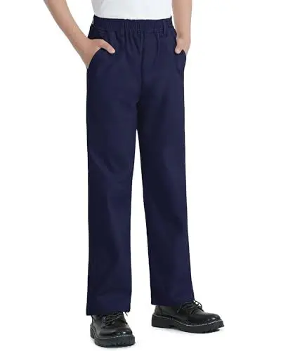 Produktbild: Witwot Hosen für Jungen Kinder Jogger Hose Jungen Cargohose Navy Blau 122-128