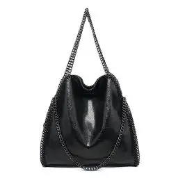 Produktbild: Wivmypog Damen Handtasche Damen Kunstleder Umhängetasche Mode Kettentasche Große Frauen Hobo Taschen für Damen