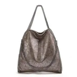 Produktbild: Wivmypog Damen Handtasche Damen Kunstleder Umhängetasche Mode Kettentasche Große Hobo Taschen für Damen