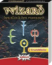 Produktbild: Wizard - der Block der Wahrheit, 2 Ersatzblöcke (Spiel-Zubehör)