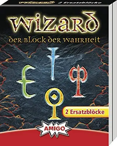 Produktbild: Wizard - der Block der Wahrheit, 2 Ersatzblöcke (Spiel-Zubehör)