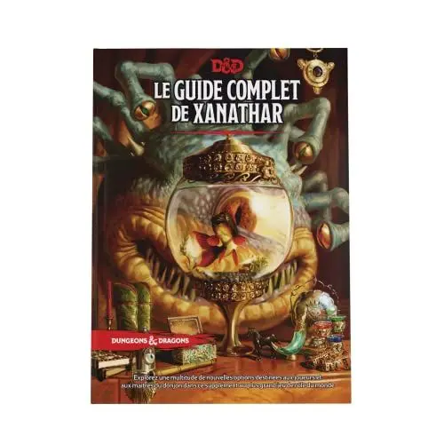 Produktbild: Wizards of the Coast Dungeons & Dragons Le Guide Complete de Xanathar (französische Version)
