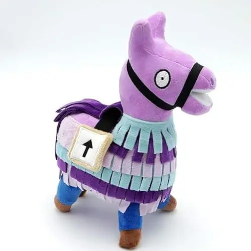 Produktbild: wiztex Alpaka Stofftier – Weiches Lama Kuscheltier für Kinder und Fans, Geschenk & Deko Plüschtier (25 cm Lama)