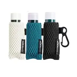 Produktbild: WKIEASON Lippenbalsam Halter Schlüsselanhänger Single 3er Clip auf Chapstick Ärmel Halter Pouch Tight-Knit elastische Lippenstift HülseGeeignet für Burt's Bees Lippenstift